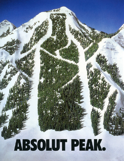 Реклама водки Absolut